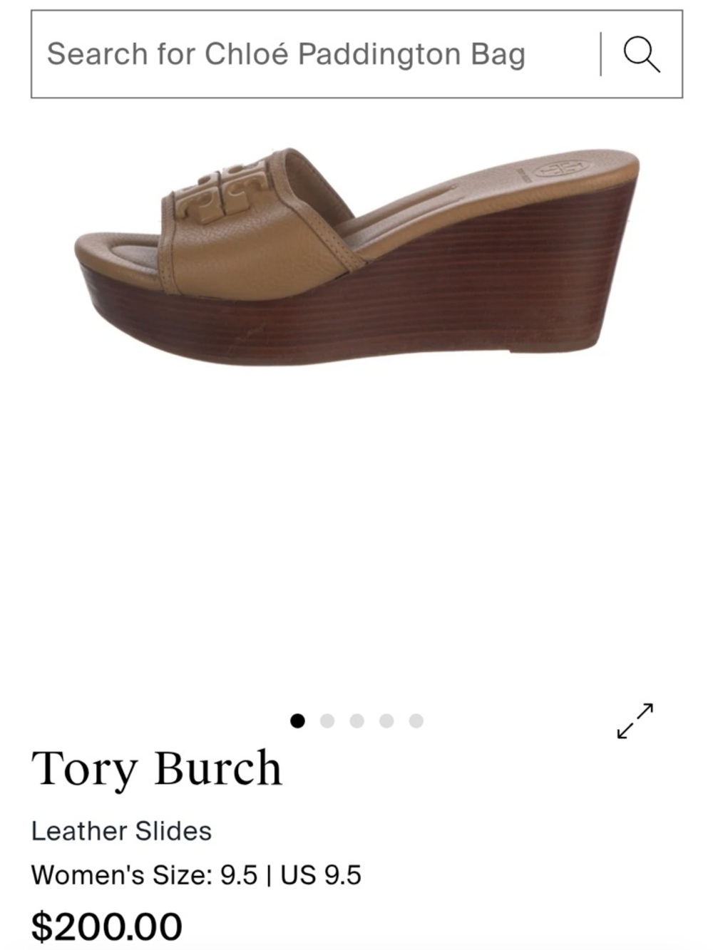 Tory Burch Slide Wedges - Picture 4 of 6